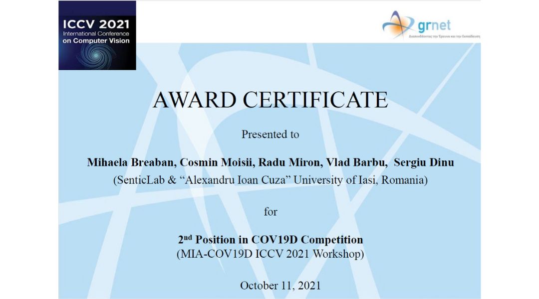 SenticLab partecipa alla competizione MIA-COVID19D