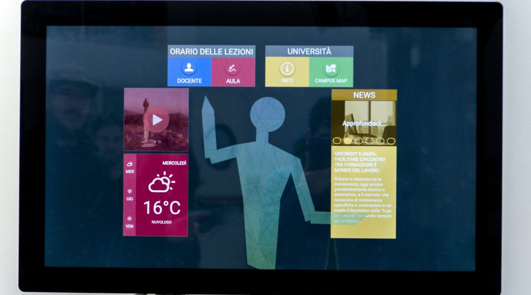 Interfaccia gestuale touchless