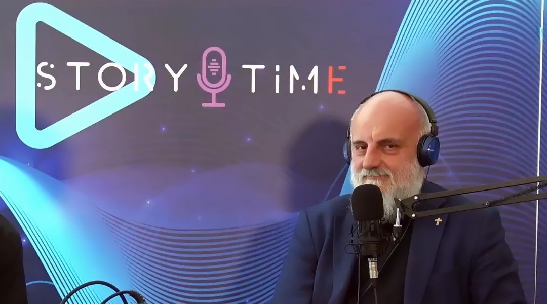 Roberto Pagani durante l'intervista a Story Time.