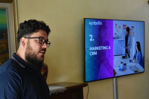I Business Unit Manager espongono le aree aziendali duranti il Team Building 2024